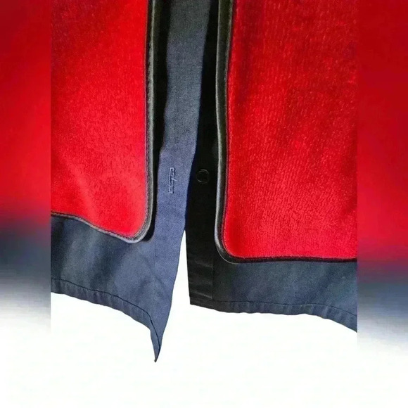 London Fog Double Breasted Dark BlueTrench Coat Size 40 Short. - Picture 9 of 15